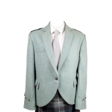 Lovat Green Tweed Argyll Jacket & 5 Button Vest 